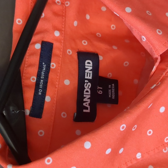 Lands end no iron Supima 6 tall - Picture 2 of 4